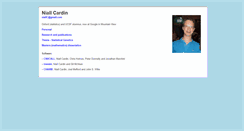 Desktop Screenshot of niallcardin.com